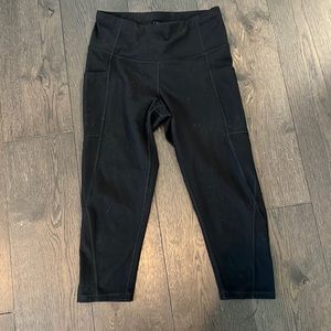 Basic Black yoga pants by HEATHYOGA size Medium